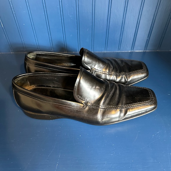 Prada , mens classic shoes in black , men’s size 7.5 - Picture 4 of 8